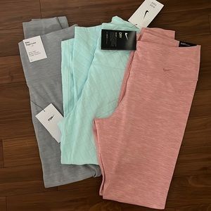 NWT Lot of 3 Nike Leggings Sz Medium